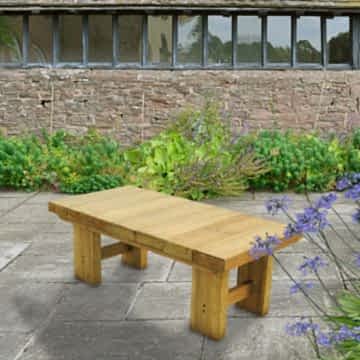 Forest 1.2m Low Level Sleeper Table 