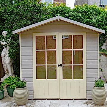 7'x5' (2.1x1.5m) Shire Lumley Summerhouse