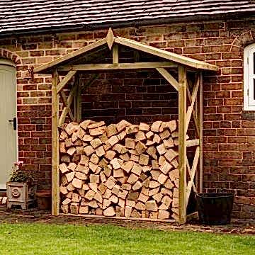 6’10 x 2’10 Forest Apex Large Logstore (2.1m x 0.9m)