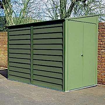 8'8 x 4'6 (2.65x1.37m) Trimetals Titan 940 Motorcycle Metal Garage