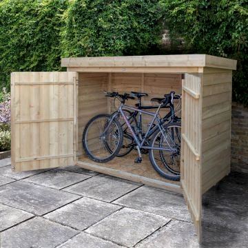 6x3 Pressure Treated Large Pent Outdoor Store