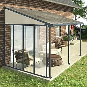 Palram Feria3 Side Wall - Grey