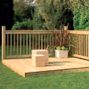 2.4m Easy Deck Kit (With Handrails) 