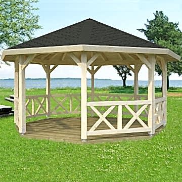 15'x15' (4.5x4.5m) Palmako Betty Pavilion 