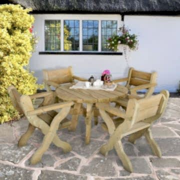 Forest 1.2m Grizedale Circular Table 