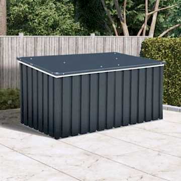 4' x 2' Sapphire Anthracite Metal Garden Cushion Storage Box (1.28m x 0.68m) 4' x 2' Sapphire Anthracite Metal Garden Cushion Storage Box (1.28m x 0.68m)