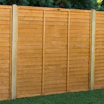 Forest 6' x 6' Overlap Fence Panel