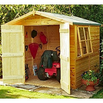 7x7 Shire Alderney Double Door Shed 