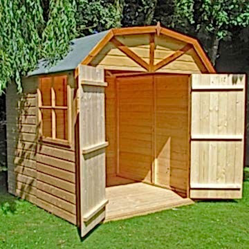 7x7 Shire Barn Double Door Shed 