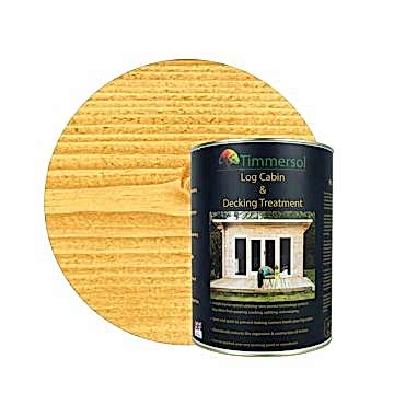 Timmersol Siberian Larch Log Cabin & Decking Treatment (5 Litres)