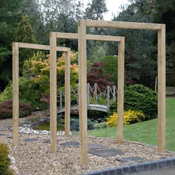 Forest Sleeper Garden Arch Set 5’3 x 0’4 (3PK)