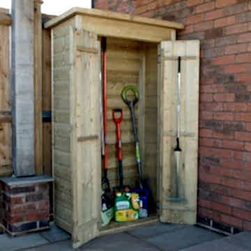 4x2 Pressure Treated Shiplap Pent Tall Garden Store