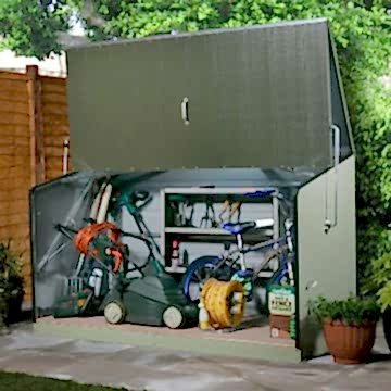 6'5 x 2'11 Trimetals Storeguard Metal Garden Storage Unit (1.96x0.89m)
