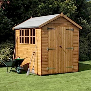 12' x 12' Traditional Heavy Duty Apex Wooden Garden Shed