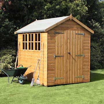 18' x 12' Traditional Heavy Duty Apex Wooden Garden Shed