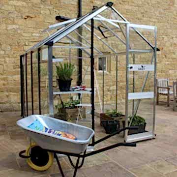 6' x 10' Eden Burford Small Greenhouse (1.94m x 3.17m)