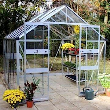 8' x 10' Eden Blockley Greenhouse (2.56m x 3.17m) 