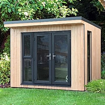 Forest Xtend 3+ Insulated Garden Office 2.98m x 2.9m (97mm) 9'9 x 9'6