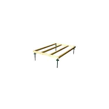 Wooden Base with Adjustable Spikes (7x7) 