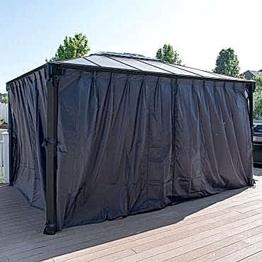 Palram Martinique Gazebo Curtain Set