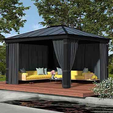 Dallas 4300 Garden Gazebo Curtain Set