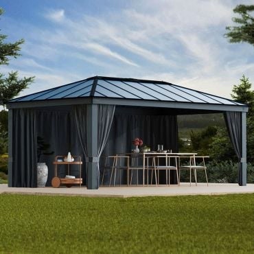 Dallas 6100 Garden Gazebo Curtain Set