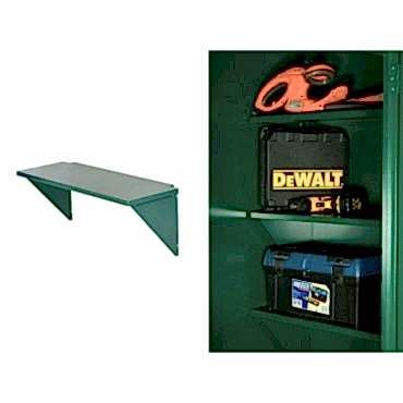 2 x Metal Wall Store Shelf