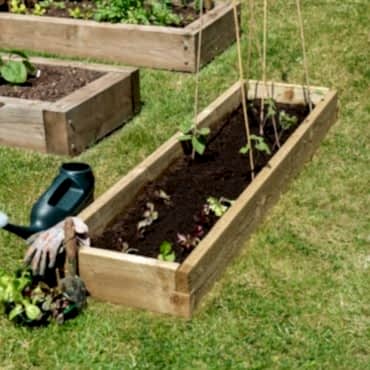 Forest Caledonian Long Raised Bed 1'6 x 6' (0.45m x 1.8m) 