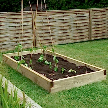 Forest Caledonian Large Raised Bed 3' x 6' (0.9m x 1.8m)