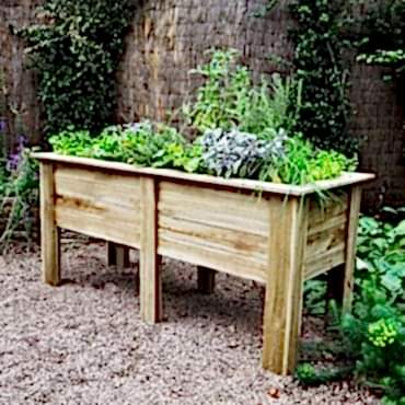 2'x6' (0.6x1.8m) Grow-Plus Deep Root Planter