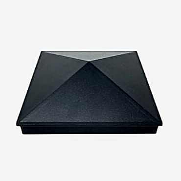 150mm x 150mm Aluminium Cap - Grey