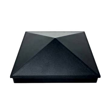 100mm x 100mm Aluminium Cap - Grey