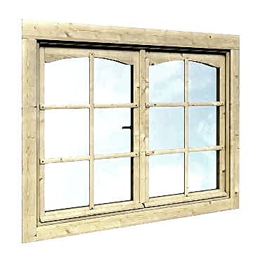 Palmako Double Glazed Double Opening Window 1170 x 910mm 