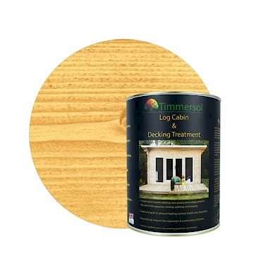 Timmersol Siberian Larch Log Cabin & Decking Treatment (5 Litres)