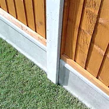 Forest Lightweight Concrete Fence Post 2.36m 