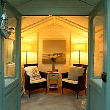 Solartech Premium Summerhouse And Garden Building Solar Lighting Kit 6