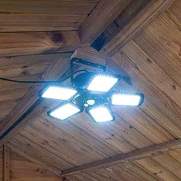 Forest Shed Solar Light with Motion Sensor