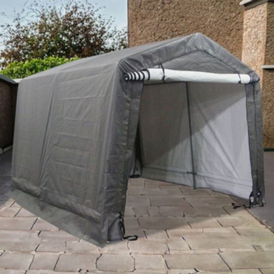 10' x 10' Lotus Populus Fabric Pop Up Portable Shed (3.05m x 3.05m)