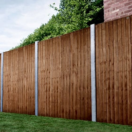 Forest 6' x 5' Vertical Closeboard Fence Panel (1.83m x 1.52m)