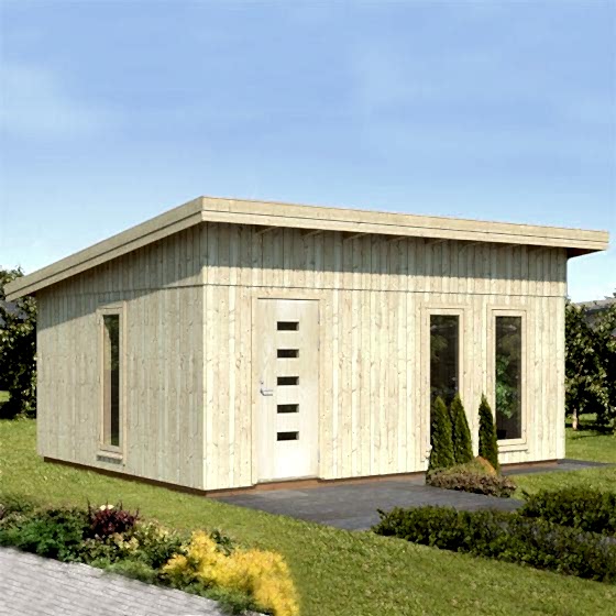 Palmako Annika 4.5m x 5.5m Contemporary Garden Office
