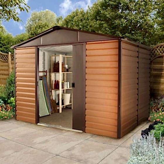 10' x 12'4 Yardmaster Balmoral 1012WGL Metal Shed