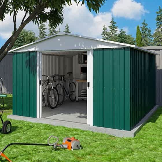 10' x 13' Yardmaster Metal Shed 1013GEYZ