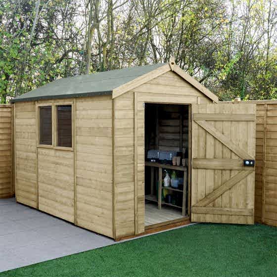 10' x 6' Forest Timberdale Tongue & Groove Apex Shed