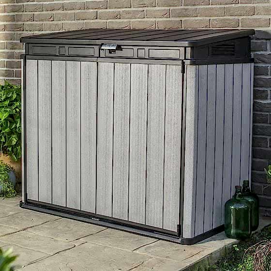 4'8 x 2'8 Keter Elite Duotech Garden Storage Box (1.41m x 0.82)
