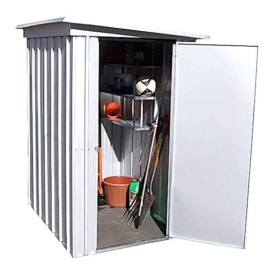 5' x 4' Yardmaster Pent Metal Shed 54PEZ