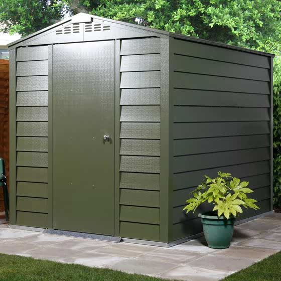 6' x 6' (1.82x1.82m) Trimetals Titan 660 Metal Shed
