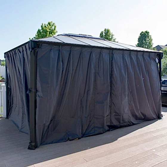 Palram Martinique Gazebo Curtain Set