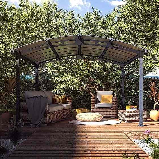 12' x 14' Palram Tucson 4300 Garden Gazebo (3.6m x 4.2m)
