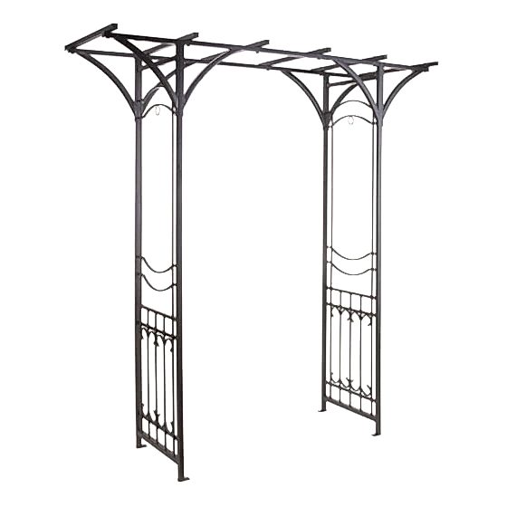 Panacea Park Lane Metal Garden Arch 6'9 x 6'3
