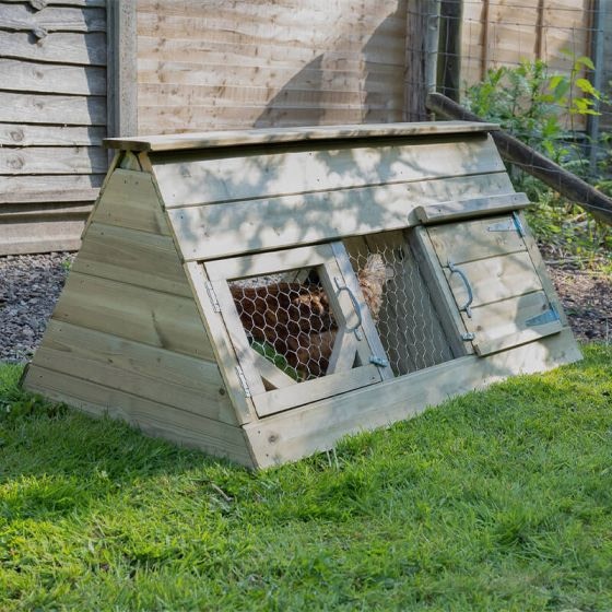 4'5 x 2'6 Forest Premium Wooden Starter Small Chicken Coop (1.34m x 0.77m)